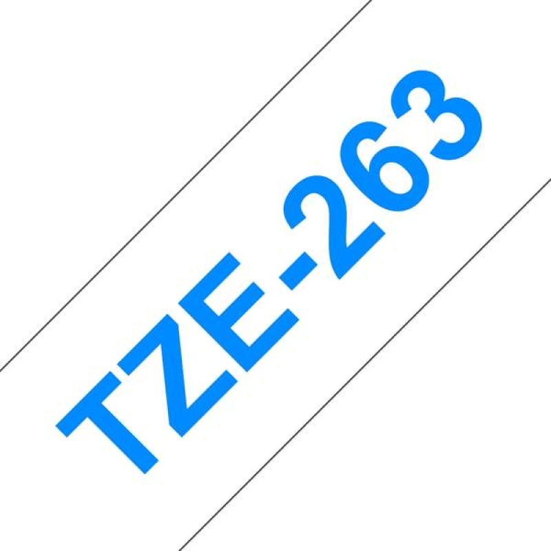 Brother TZe263 (TZ-263) cinta laminada genérica para imprimir etiquetas con una rotuladora electrónica. Utilizable en las rotuladoras electrónicas que muestran el logotipo TZ y TZe. Utilizadas para un etiquetado general en superficies lisas y planas, crean etiquetas claramente legibles por mucho tiempo. Las cintas laminadas están diseñadas para durar, incluso bajo condiciones extremas y son capaces de aguantar temperaturas extremas, luz solar, agua, sustancias químicas o la abrasión. Hay muchas cintas laminadas disponibles en una gran variedad de colores y tamaños para usar la etiqueta más adecuada en cada ocasión. Concentración de bisfenol A inferior al 0,02% en peso (en cumplimiento con la normativa vigente). Características: -Texto azul sobre fondo blanco. -Ancho de 36 mm. -Longitud de 8 metros. Adecuado para uso en las siguientes impresoras: Brother P-touch 9200DX Brother P-touch 9200PC Brother P-touch 9400 Brother P-touch 9500 Brother P-touch 9500PC Brother P-touch 9600 Brother P-touch 9700PC Brother P-touch 9800PCN Brother P-touch D600 Brother P-touch D600VP Brother P-touch D800W Brother P-touch E800W Brother P-touch P900 Brother P-touch P900W Brother P-touch P950NW Brother P-touch RL-700S Brother PT 9200DX Brother PT 9200PC Brother PT 9400 Brother PT 9500 Brother PT 9500PC Brother PT 9600 Brother PT 9700PC Brother PT 9800PCN Brother PT D600 Brother PT D600VP Brother PT D800W Brother PT E800W Brother PT P900 Brother PT P900W Brother PT P950NW Brother PT RL-700S Rendimiento: Ancho 36mm / 8 metros